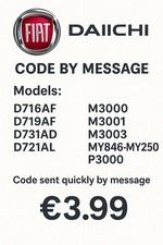 Codice Sblocco Radio Fiat