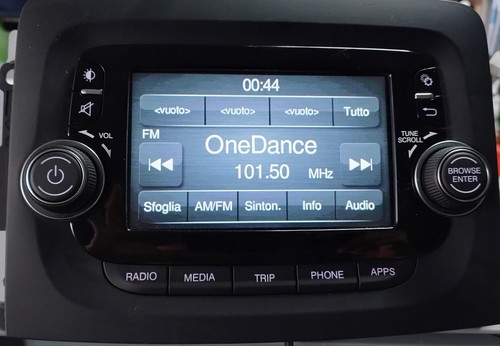 Autoradio fiat 500l codice - 500l,