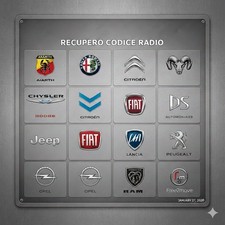 CODICE SBLOCCO AUTORADIO  FIAT